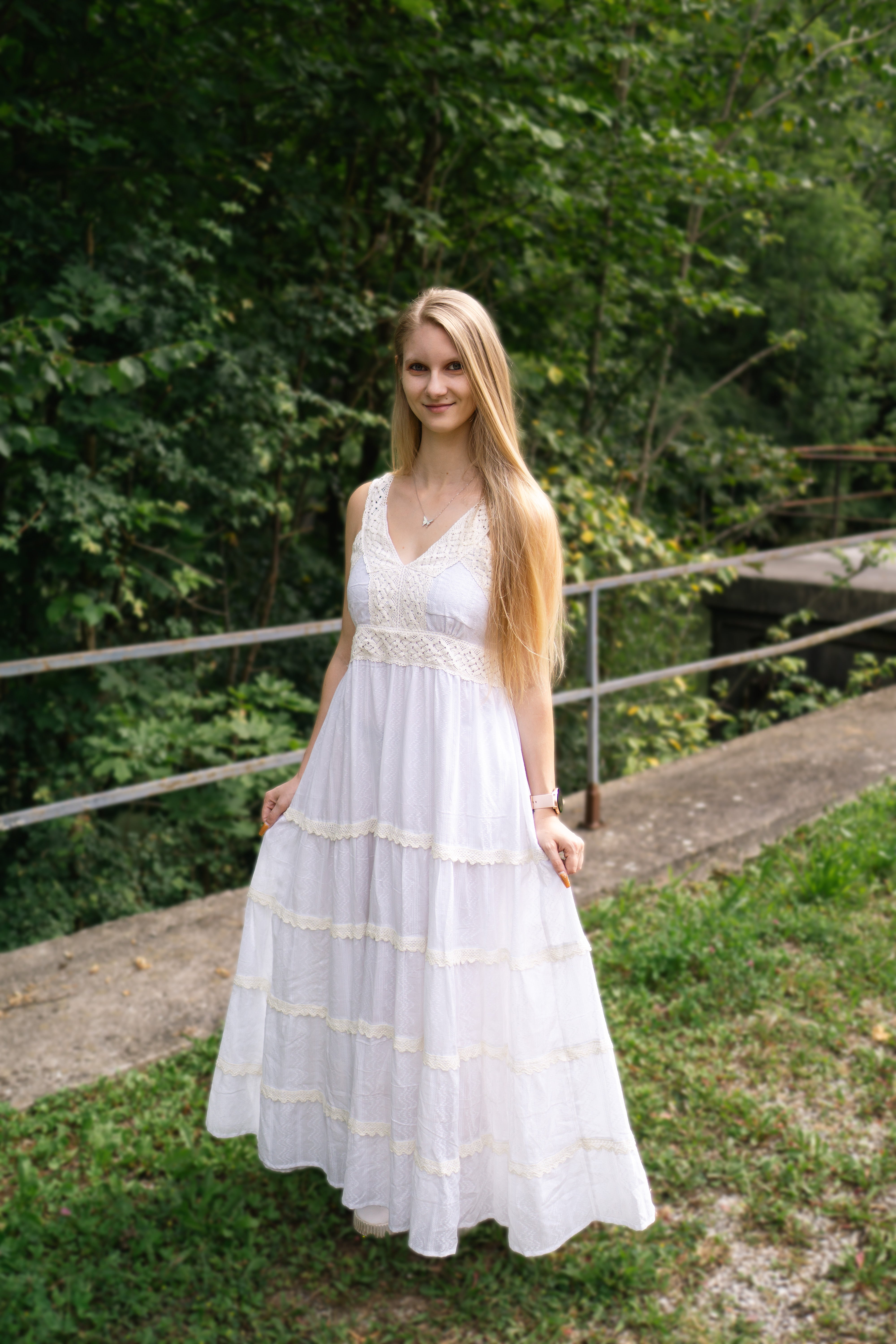 Weiches Sunrise-Kleid